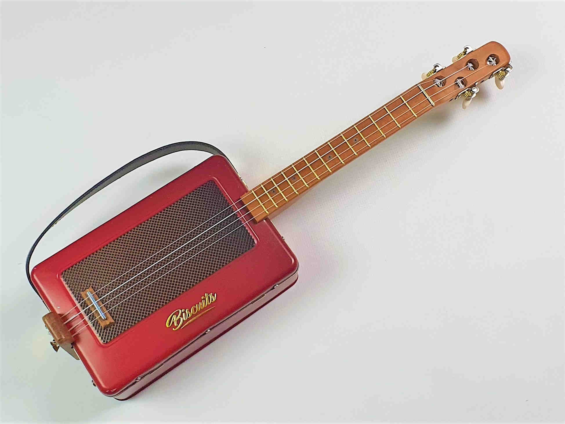 Radio Tin Tenor Ukulele Ukulele Cigar Box Ukulele Cookie Etsy