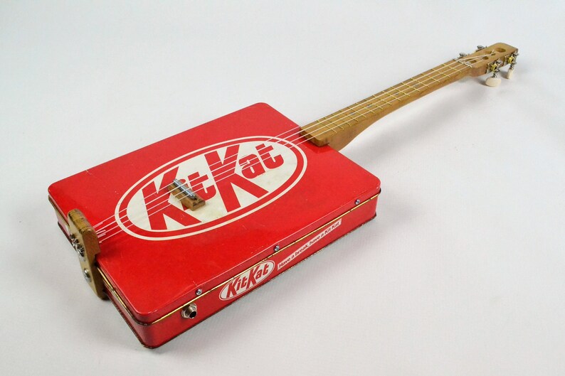Kit Kat Ukulele Cigar Box Ukulele Tenor Ukulele Kit Kat Etsy