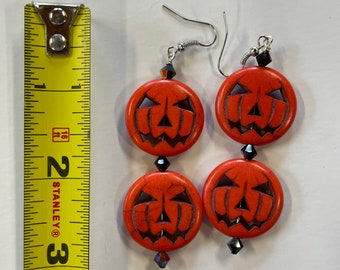 Pumpkin Earrings