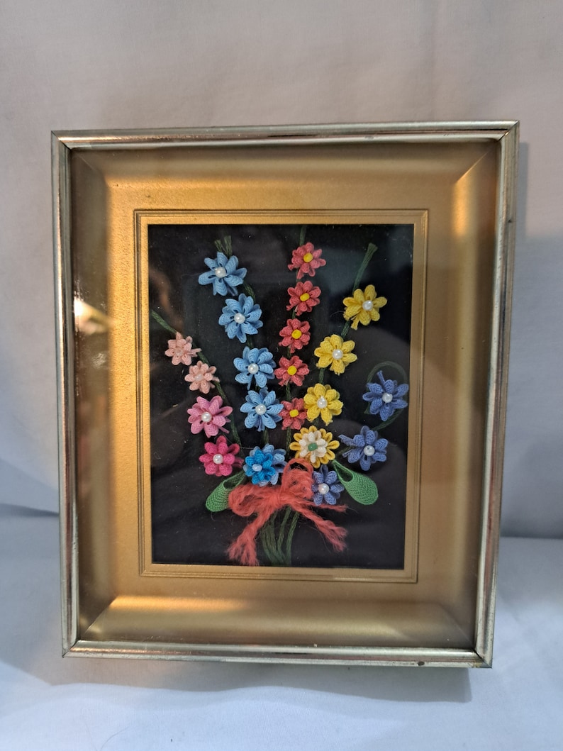 Ric Rac Flower Bouquet - Etsy