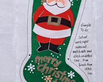 vtg Make your Christmas/Holiday Stocking