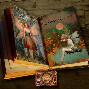 Art Nouveau Fairy Junk Journal Kit: Vintage Ephemera (Digital Download)