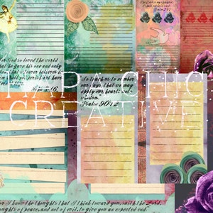 DIY Journal Bible Journaling Prayer Journal Digital Journal Kits ...