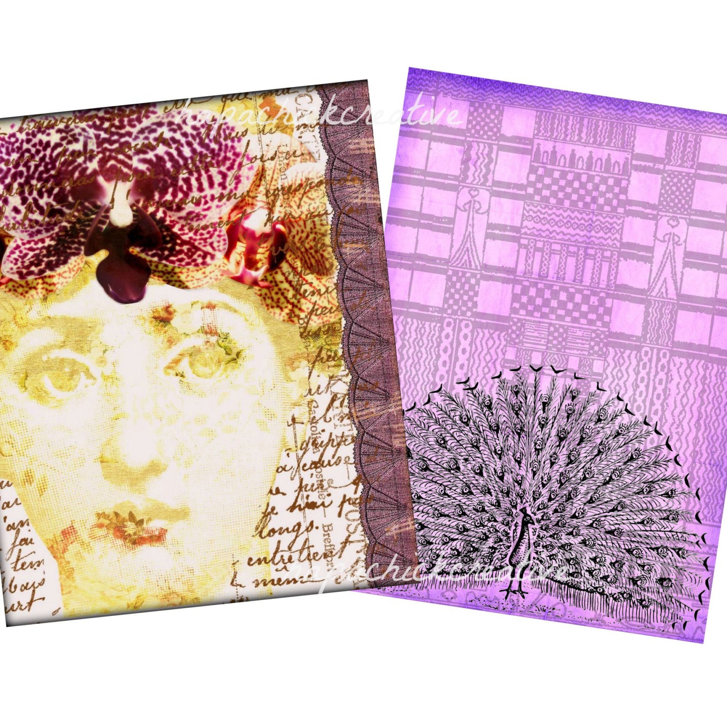 DIY Journal Kit Art Nouveau Journal Printable Digital Journal Etsy