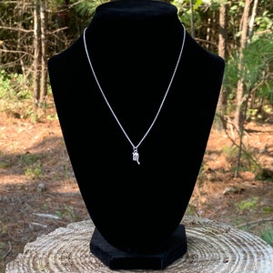 SCORPIO Sterling Silver Necklace.  Celebrating Scorpio, The Scorpion. 16-18 inch Adjustable Chain.