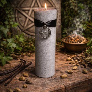 WITCH PROTECTION Spell Candle. For Protection & Strengthening Boundaries. To Repel. Shield Against Negativity. Witchy Ritual Gifts