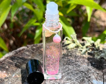 PINK OPAL Spiritual Perfume Oil. Healing The Heart, Nurturing Self Love. Healing From Deep Trauma & Stress. Rediscover Happiness. 6.5ml