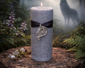 WOLFBANE SPELL CANDLE.  Heavy Protection of Self & Home Rituals. Repelling Enemies. Remove Curses.  Choose A Size