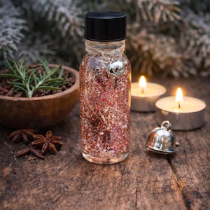 SILVER BELL Spell Oil. Good Health & Well-being. Personal Healing Spells. 4 Dram - 8 Dram image 1