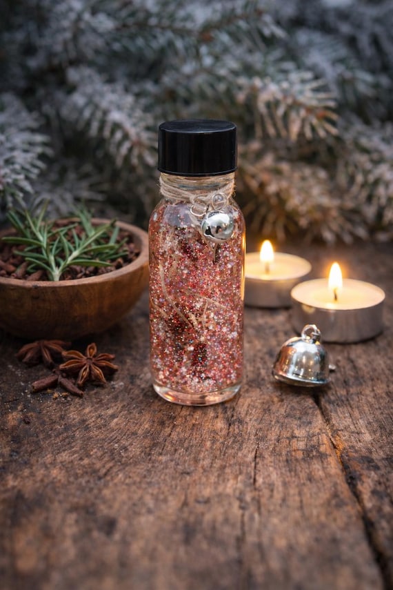 SILVER BELL Spell Oil. Good Health & Well-being. Personal Healing Spells.  4 Dram - 8 Dram