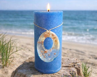 SEA WITCH Spell Candle. Water Magic, Moon Magic. Tides of Change. Ultimate Inner Strength and Magic.