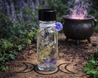 MANIFESTATION SPELL OIL. Manifest Any Intent & Desire. For All Manifestation Spells. Witchy Apothecary Ritual Oil