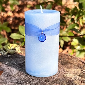WATER Spell Candle. For Intuition, Creativity, Cleansing, & Divination. Water Magic. The Element of Water.  Choose A Size