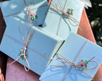 MERRY MINT Spiritual Soap. To Awaken The Senses, Quicken The Mind, & Increase Focus. Cleansing and Healing. 1 Bar.