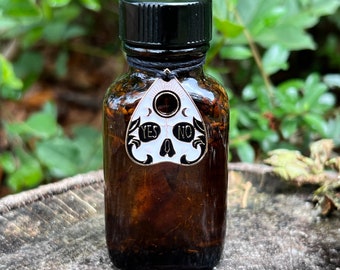 DIVINATION ANOINTING OIL. For Anointing Pendulums, Planchets, Stones, & Other Divination Tools. 8 Dram.