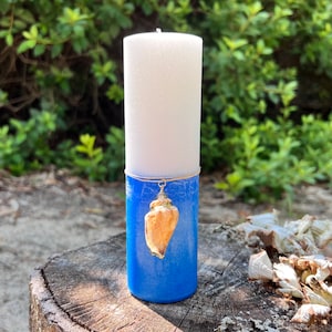 SEA WITCH Dual Action Spell Candle. For Secrets and Revealing, Finding Hidden Treasures. Ancient Knowledge. 2x6.5 inches.