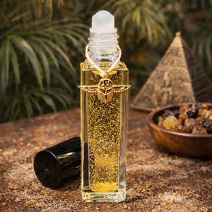 Aceite de perfume Nefertiti, aroma a ciprín antiguo, fuerza femenina, 6 ml