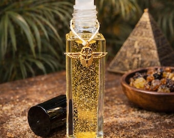 Nefertiti Perfume Oil, Ancient Cyprinum Scent, Feminine Strength, 6ml