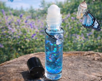 BUTTERFLY Spiritual Perfume Oil. Witchy Ritual Oils. Change. Self Care Spell Perfume. Spititual Oils. 8.5ml - 10ml