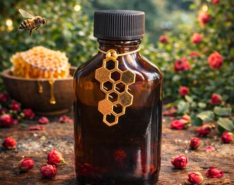 HONEY ROSE Spell Oil. Attracting Love, Revealing Secret Admirers, Passion & Desire. Sweet As Honey Attractiion Rituals.