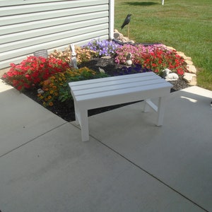 Wood Bench, Bench, Outdoor Bench, Garden Bench, Outdoor Bench, Patio Bench, Deck Bench, Porch Bench, Gift Idea, Custom Orders, Gift for Her