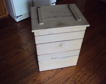 New Item,Trash Bin, Garbage Bin, Wood Bin, Trash Can, Garbage Can, Trash Holder, Garbage Holder, Wood Trash Bin, Storage Bin