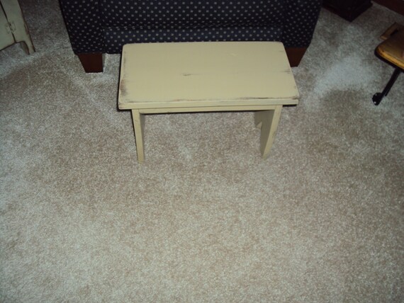 Small Stool Foot Stool Decorative Stool Gift Idea Wood Etsy
