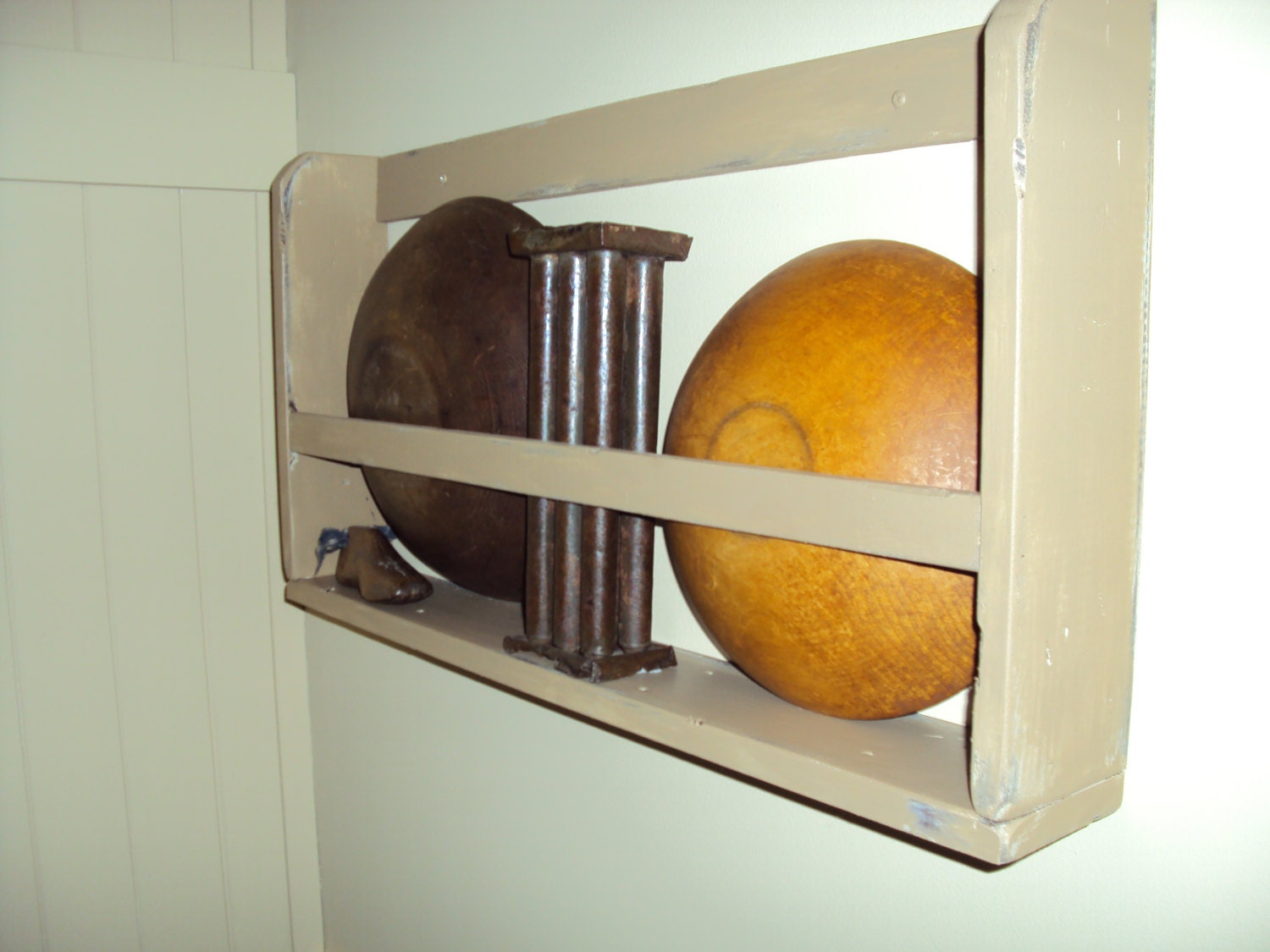 Bowl Shelf Bowl Rack Hanging Shelf Hanging Rack Wood Bowl Etsy