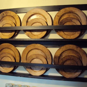 Kitidy Wall-mounted Kitchen Organizer Whole Set - Plate Rack, Bowl Rack,  Pot Lid Holder/Cutting Board Holder, Knife Rack, Spice Rack, Utensil Holder.