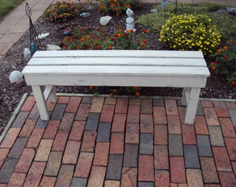 Outdoor Bench, Wood Bench, Benches, Wood Benches, Outdoor Furniture, Porch Bench, Patio Bench, Custom Sizes Availible, Gift Idea