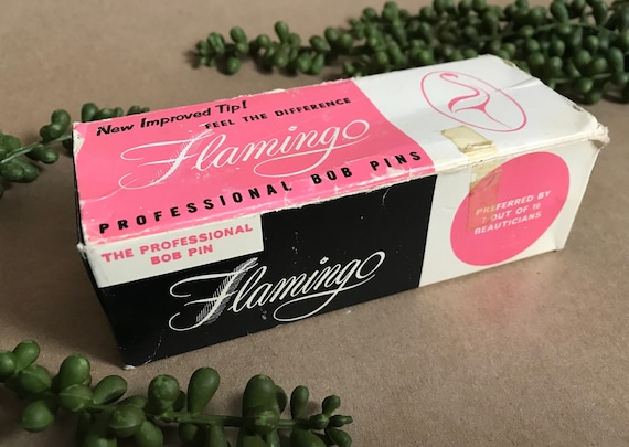 Flamingo Professional Bob Pins ~Vintage One Pound… - image 1