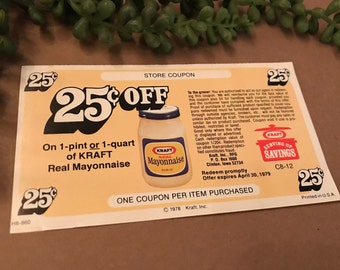 Kraft Mayonnaise - Etsy