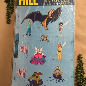 Fern Gully: The Last Rainforest Conjunto de aventura em papelão na floresta tropical ~ NOVO LACRADO