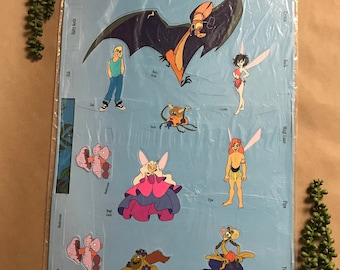 Fern Gully: The Last Rainforest Cardboard Forest Adventure Play Set ~ NEW SEALED