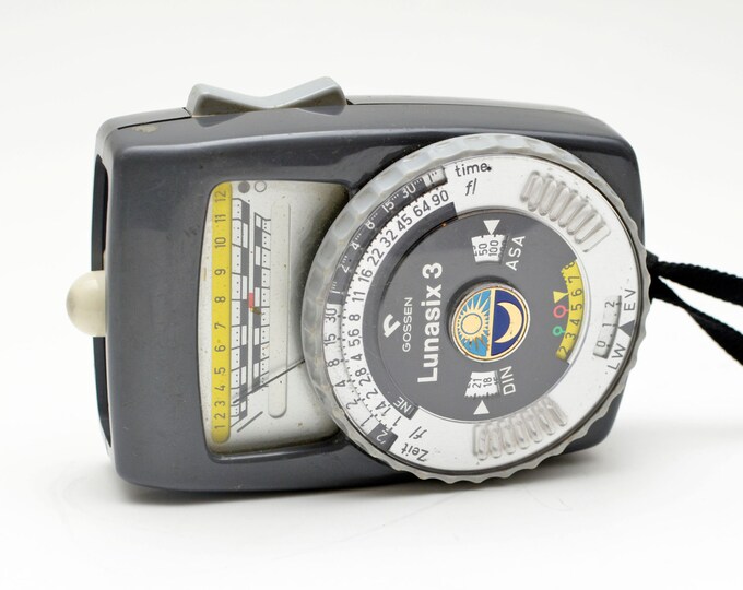 Vintage Gossen Lunasix 3 Light Meter for Photography West Etsy