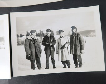 Lote de 10 fotos vintage de la década de 1940, instantáneas de hombres y mujeres jóvenes, personas n1-12