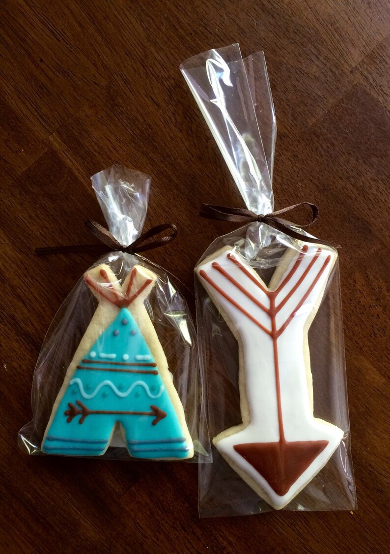 Teepee & Arrow Cookies perfect party cookies Etsy
