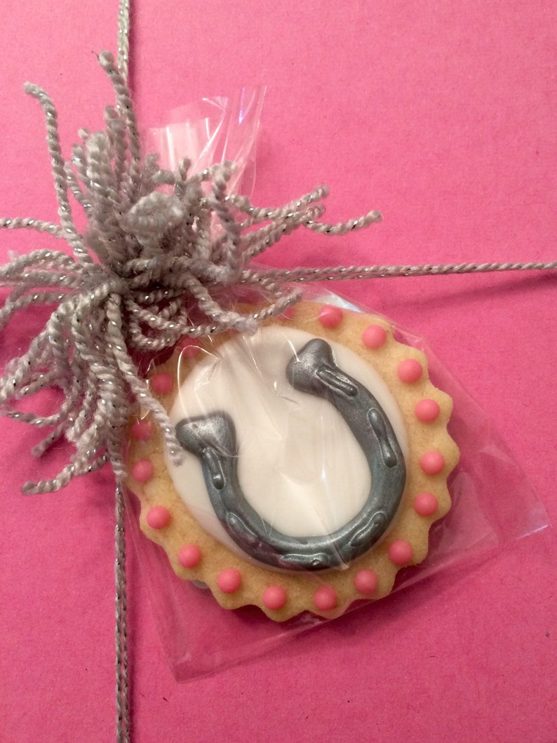 Horseshoe Cookies perfect party cookies Etsy