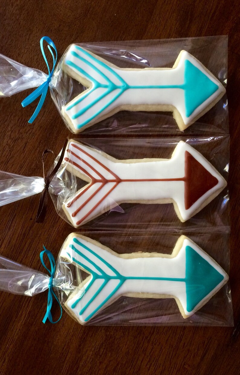 Teepee & Arrow Cookies perfect party cookies Etsy