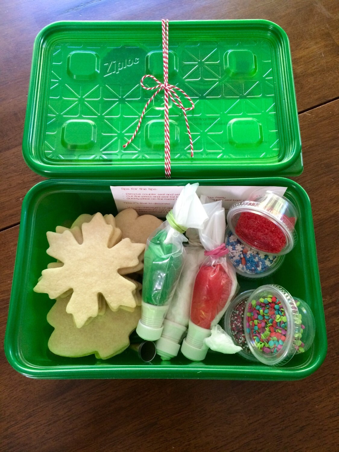 Christmas Cookie Decorating Kit perfect party cookies Etsy