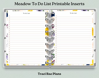 Printable Insert Bundle - Meadow To Do