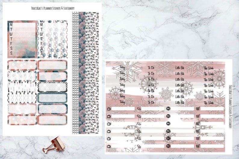 Christmastime Vertical /& Happy Planner Deluxe Kit