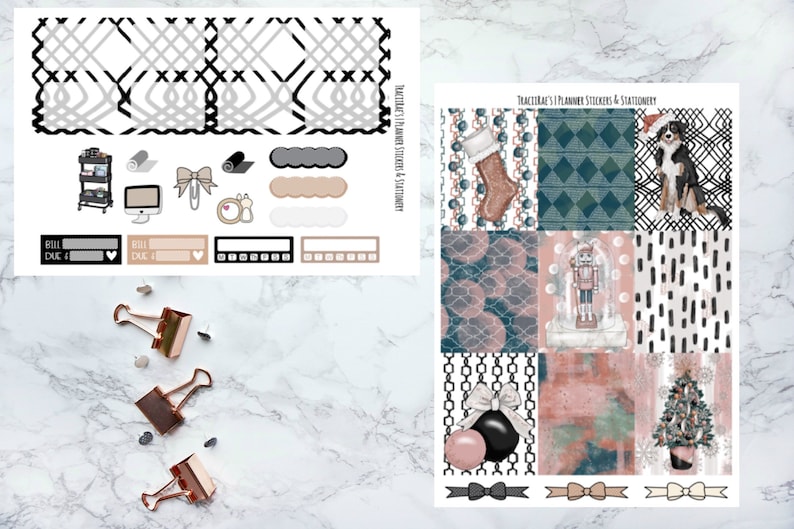 Christmastime Vertical /& Happy Planner Deluxe Kit