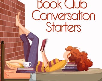 Book Club | Conversation Cards | Ice-Breakers | Why do a Book Club | How Book Clubs Work | This or That | Friends Book Club | Fun Book Club