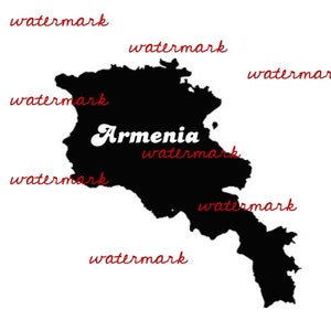 Armenia PNGs with Country Names