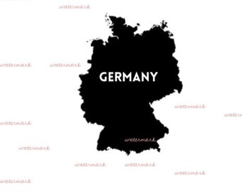 PNG de Alemania con nombres de países
