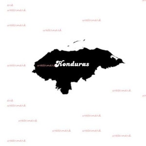Honduras PNGs with Country Name