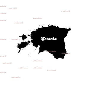 Estonia PNGs with Country Names