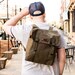 Personalized Military Musette Bag Backpack // Groomsmen Gift // Father's Day Gift