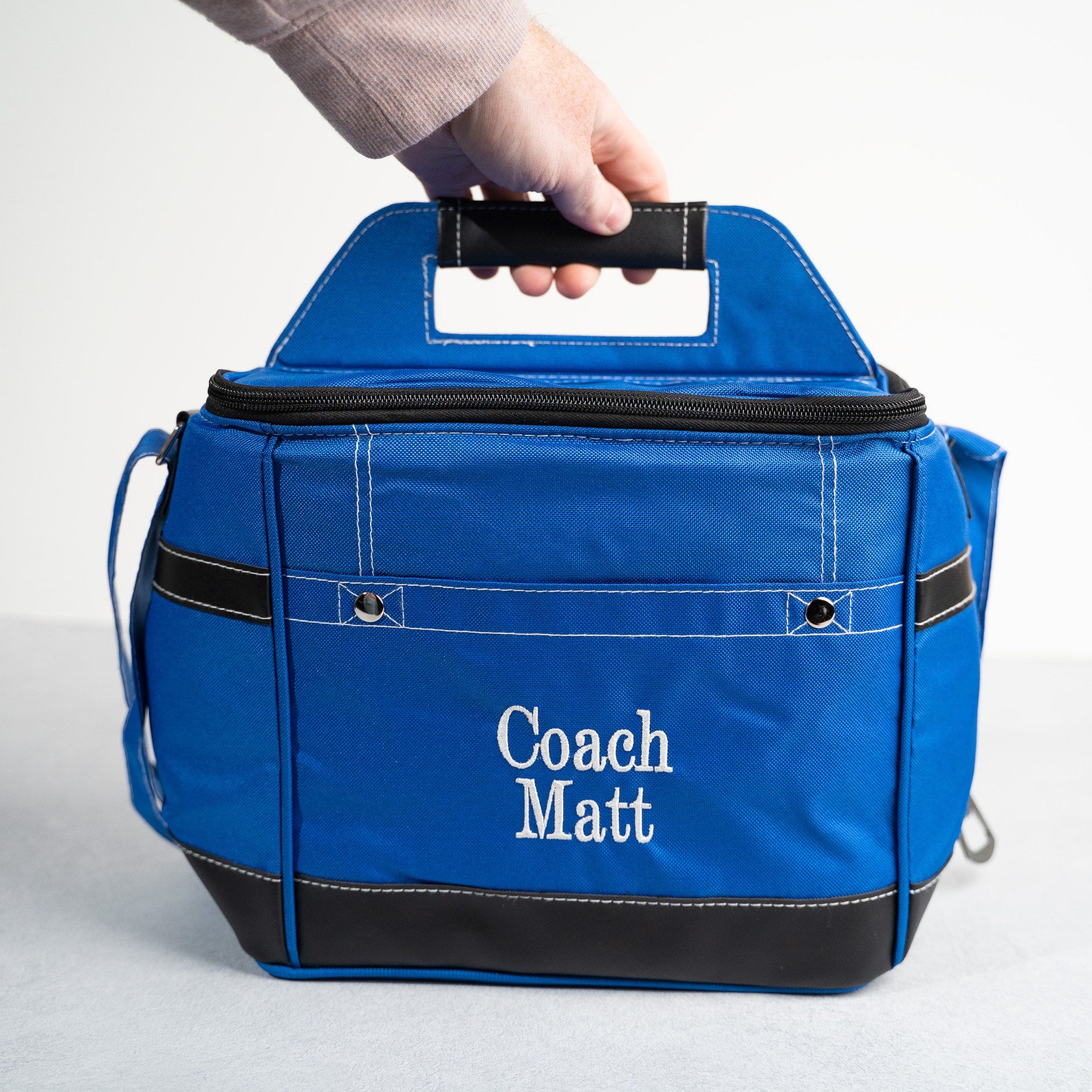 Personalized Beer Cooler Bag // With Bottle Opener // Etsy